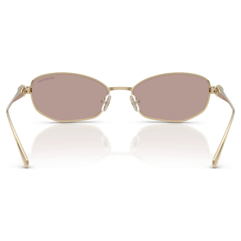 Sunglasses, Pillow shape, SK7042, Pink by SWAROVSKI