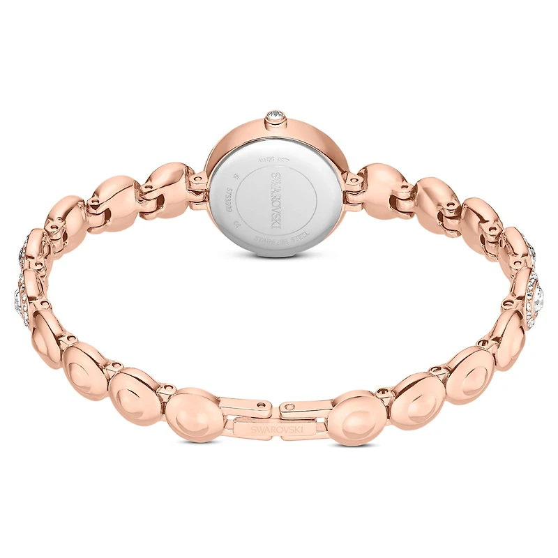 Una Angelic watch, Crystal bracelet, Rose gold tone, Rose gold-tone finish