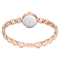 Una Angelic watch, Crystal bracelet, Rose gold tone, Rose gold-tone finish