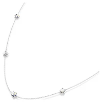 Chroma strandage, Star, White, Rhodium plated