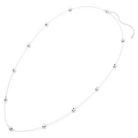 Chroma strandage, Star, White, Rhodium plated
