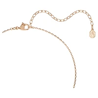 Una Angelic set, Set (2), Triangle cut, Pink, 18K rose gold finish