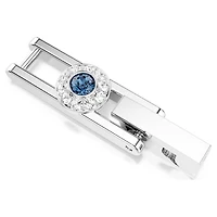 Una Angelic extender, Round cut, Blue, Rhodium plated by SWAROVSKI