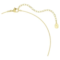 Sublima pendant, Round cut, Star, Multicoloured, 18K gold finish