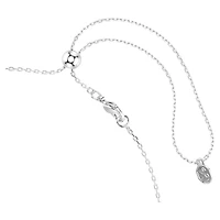 Mesmera choker, Marquise cut, White, Rhodium plated