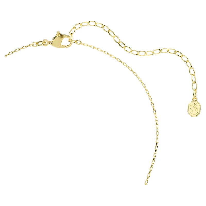 Magic set, Set (2), Mixed cuts, Snowflake, White, 18K gold finish