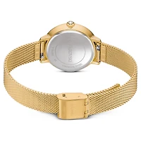 Certa watch, Metal bracelet, Gold tone, Gold-tone finish