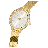Certa watch, Metal bracelet, Gold tone, Gold-tone finish