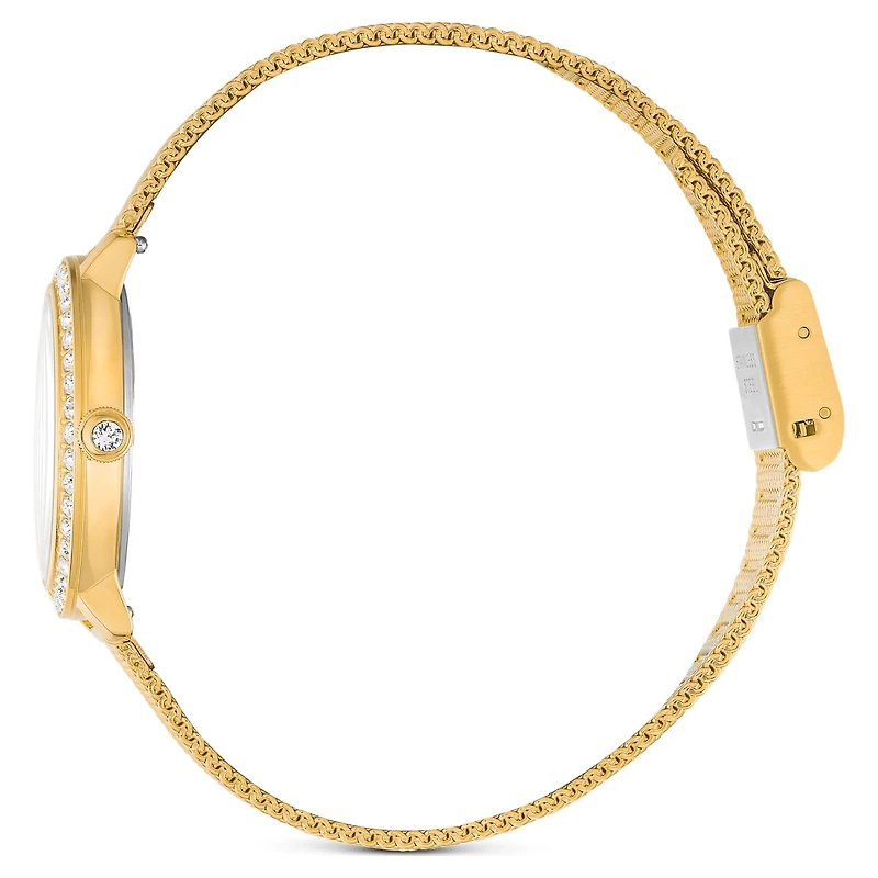 Certa watch, Metal bracelet, Gold tone, Gold-tone finish