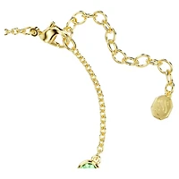 Imber bracelet, Mixed cuts, Multicoloured, 18K gold finish