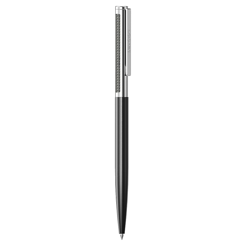 Matrix Tennis ballpoint pen, Black lacquered, chrome plated