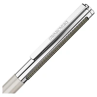 Matrix Tennis ballpoint pen, Beige lacquered, chrome plated