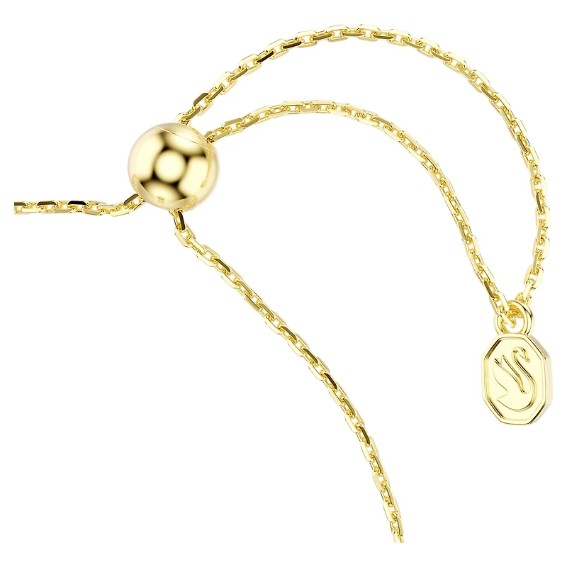 Sublima bracelet, Round cut, Star, Multicoloured, 18K gold finish