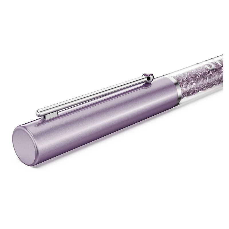 Crystalline ballpoint pen, lacquered