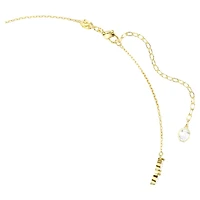 Mesmera set, Set (2), Marquise cut, White, 18K gold finish