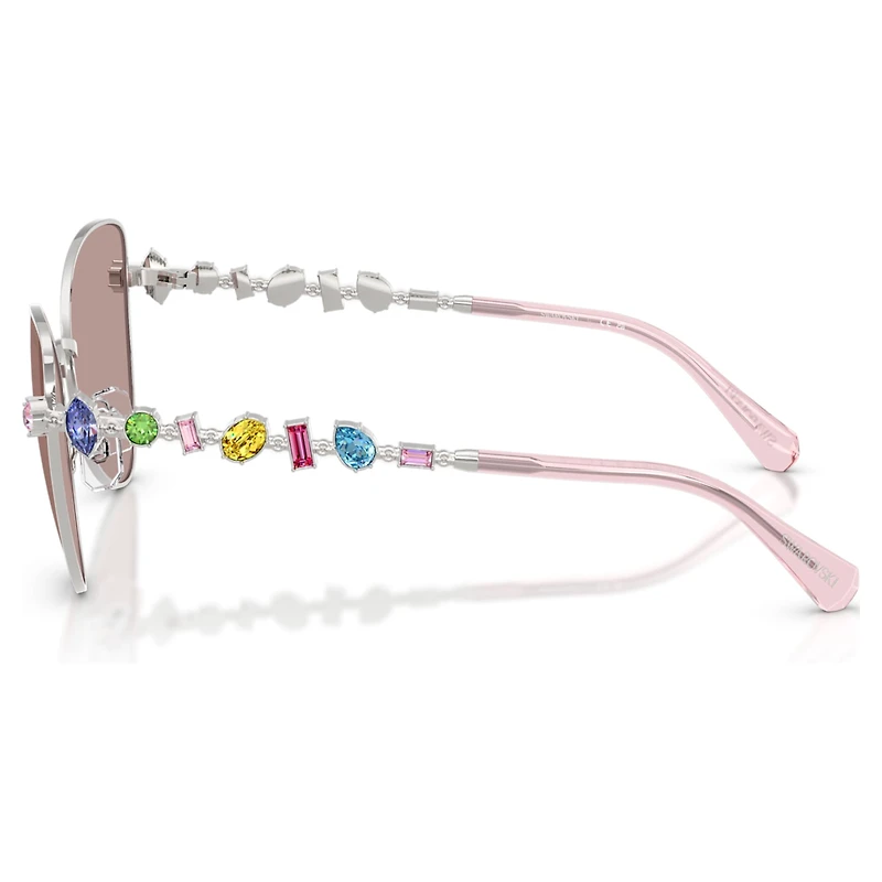Sunglasses, Butterfly shape, SK7034, Multicoloured by SWAROVSKI