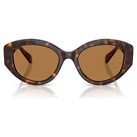 Sunglasses, Cat-Eye shape, SK6005, Brown by SWAROVSKI