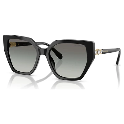Sunglasses, Square shape, SK6016, Black