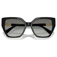 Sunglasses, Square shape, SK6016, Black by SWAROVSKI