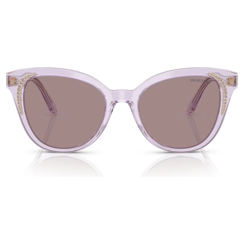 Sunglasses, Butterfly shape, SK6031, Purple by SWAROVSKI