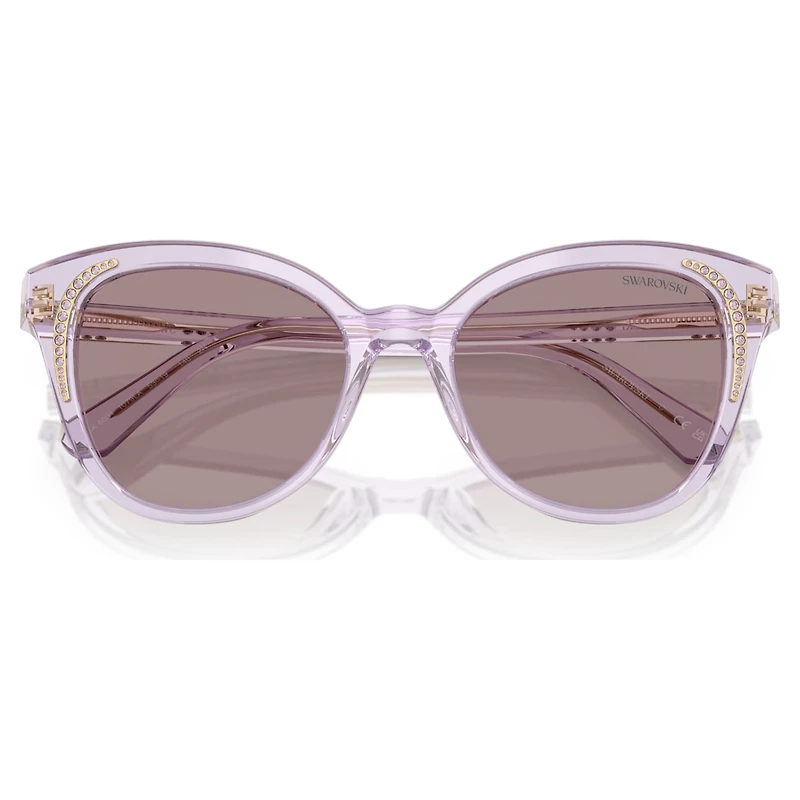 Sunglasses, Butterfly shape, SK6031, Purple by SWAROVSKI