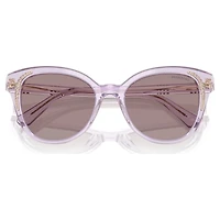 Sunglasses, Butterfly shape, SK6031, Purple by SWAROVSKI