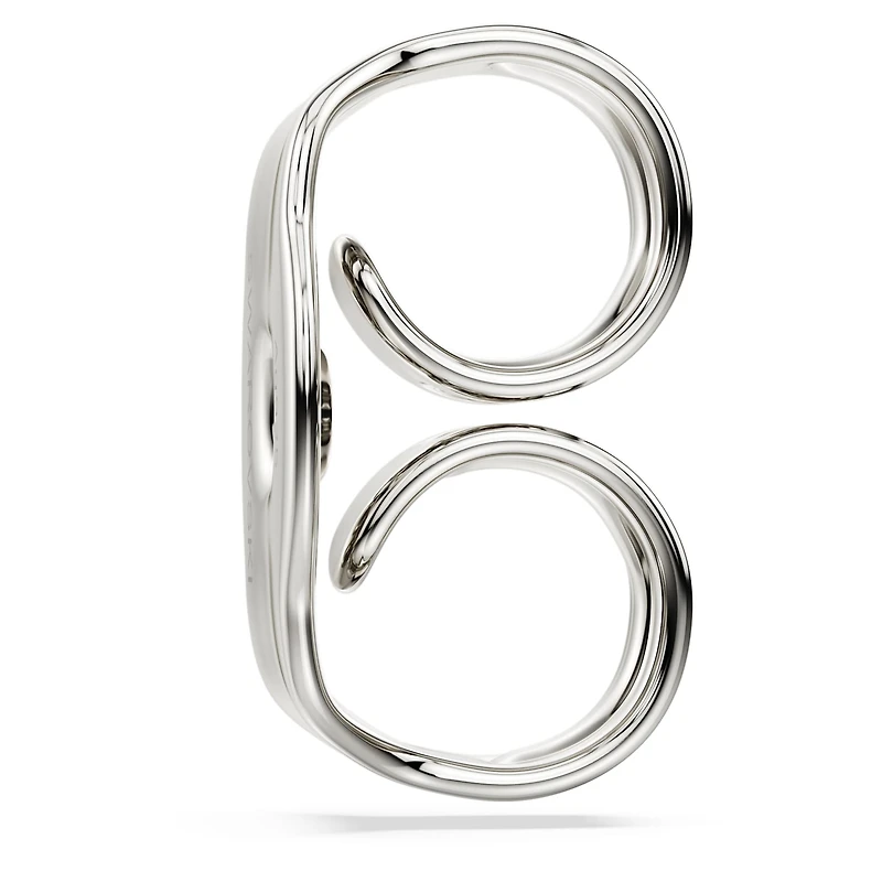 Swarovski Classica earring backs, set (10), Round cut, Sterling silver