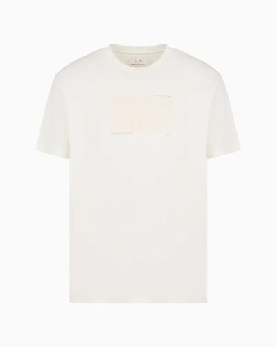 ASV organic cotton regular fit T-shirt with embroidered lettering