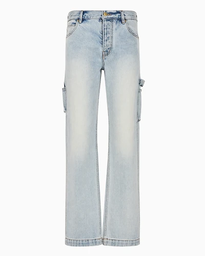 J18 regular utility jeans with pockets cotton