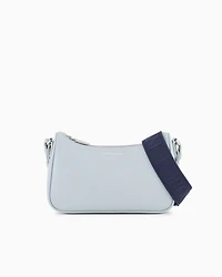 Emporio Armani - Bag with deer print, Woman, Grey, Size: TU