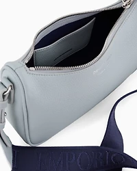 Emporio Armani - Bag with deer print, Woman, Grey, Size: TU