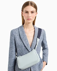 Emporio Armani - Bag with deer print, Woman, Grey, Size: TU