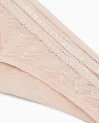 Brazilian briefs tulle with logo