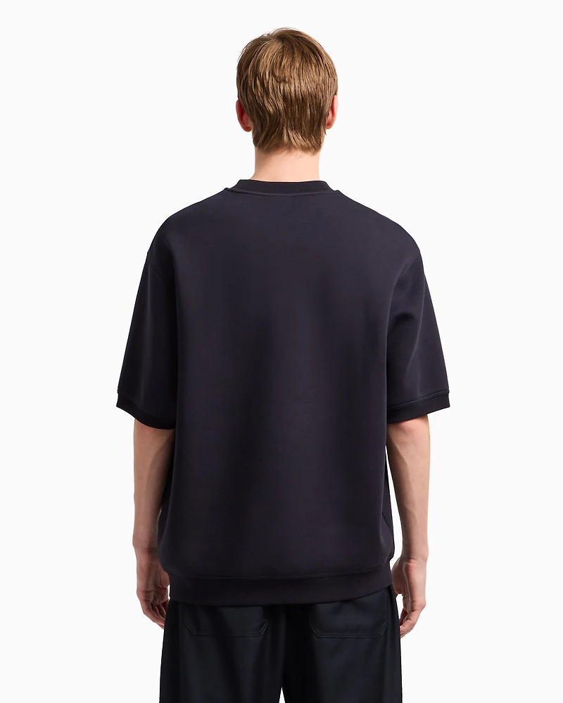 Milano/New York Short Sleeve Crewneck Sweatshirt