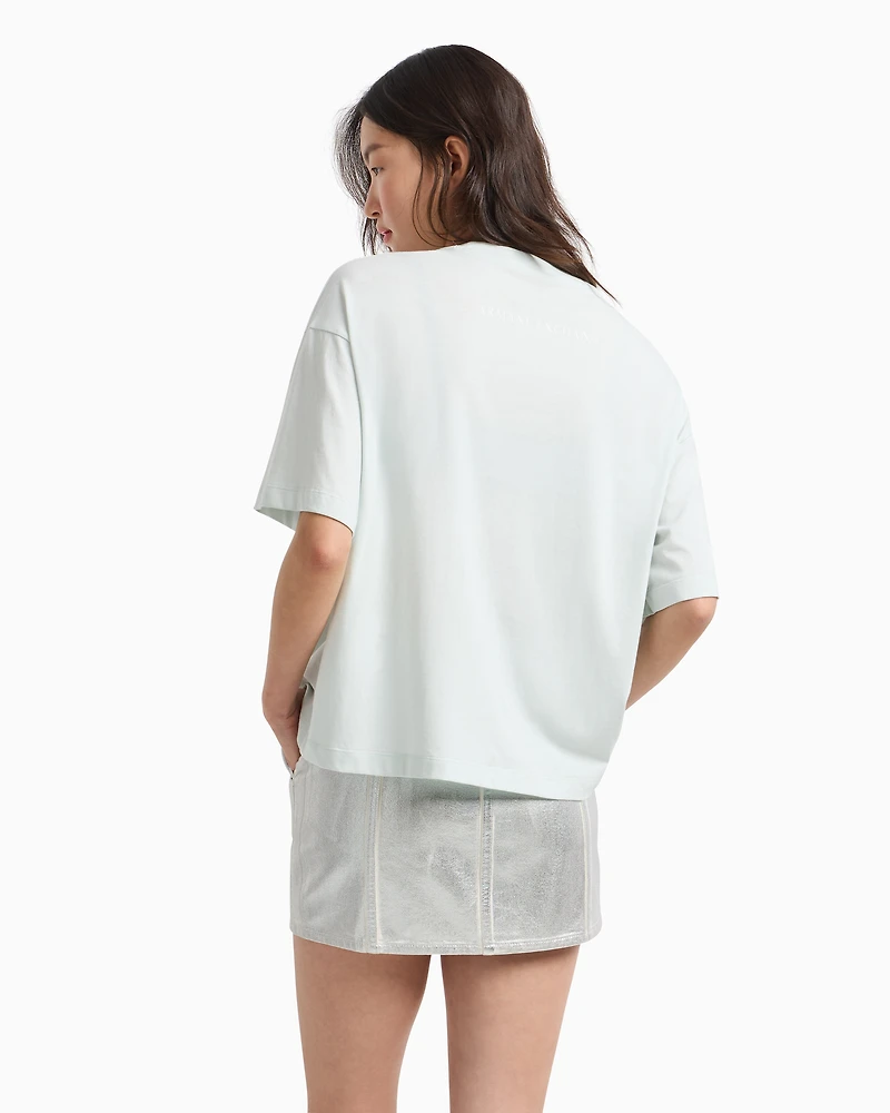 Relaxed fit T-shirt with ASV print