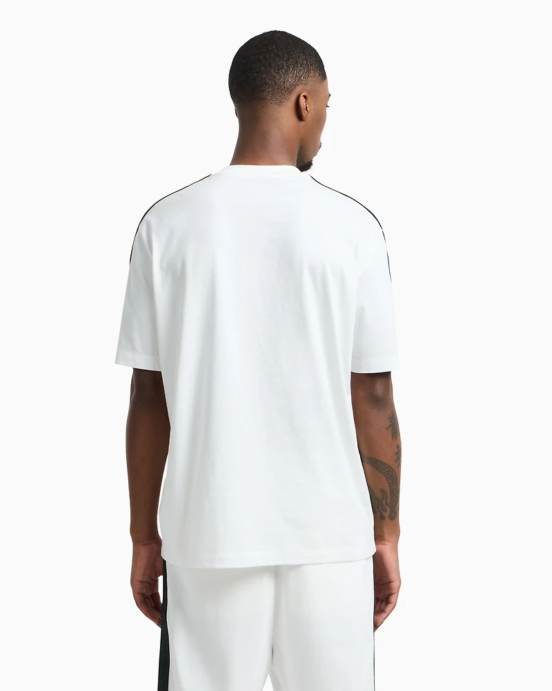 Regular fit T-shirt with logo bands