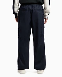 Oversized cargo trousers cotton twill
