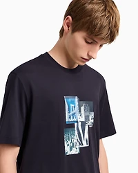 Regular fit T-shirt with photo print