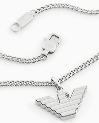 Emporio Armani -  Stainless Steel Pendant Necklace, Man, Multicoloured, Size: TU