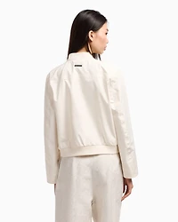 Blouson with zip and pockets