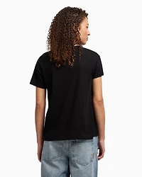 Relaxed fit T-shirt with maxi logo