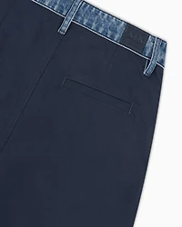 Oversized jeans denim and twill