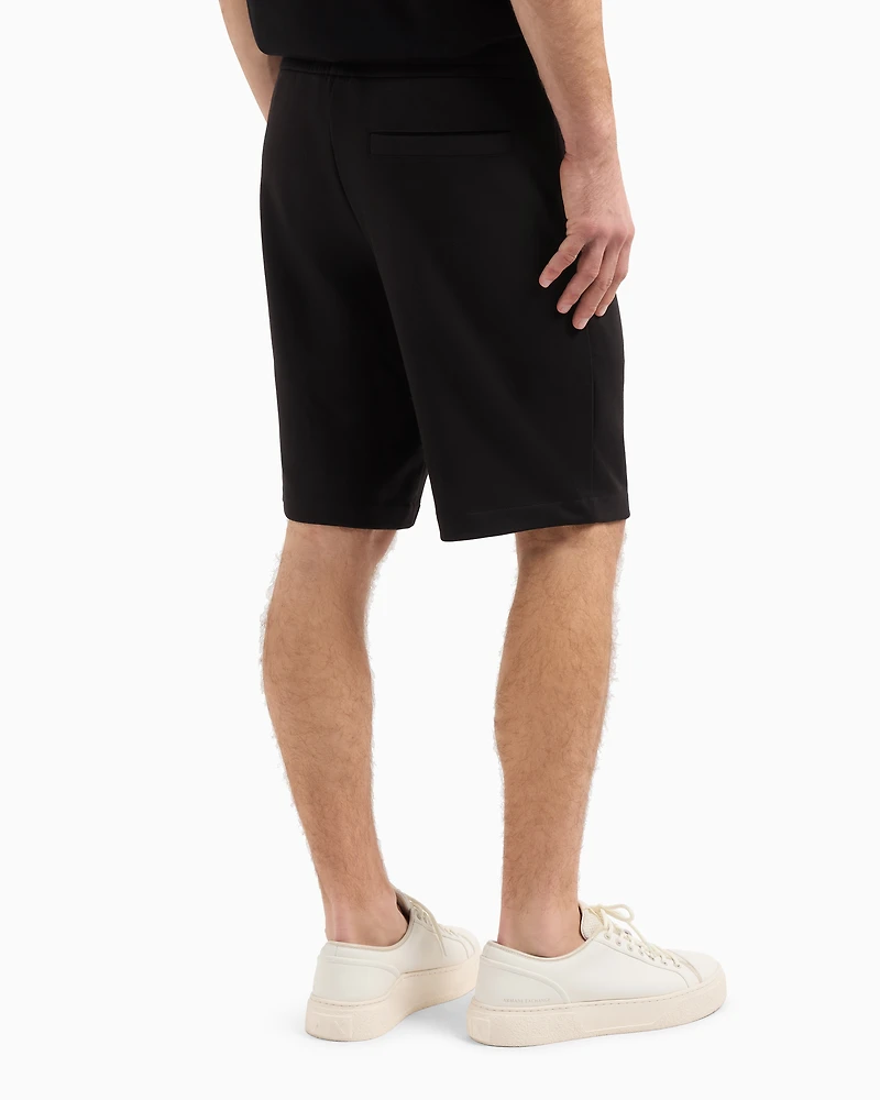 Logo sweatshirt shorts