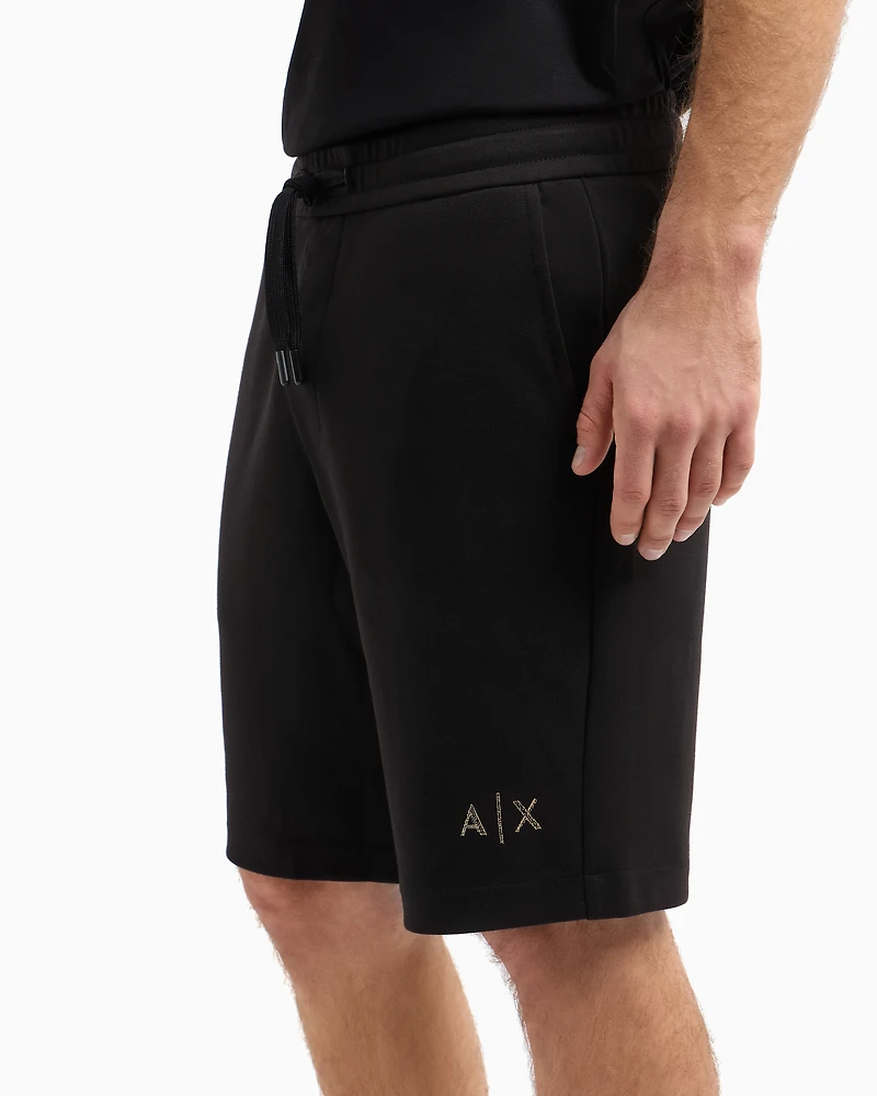 Logo sweatshirt shorts