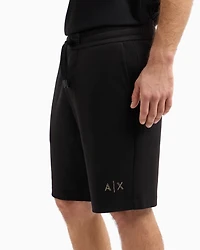 Logo sweatshirt shorts