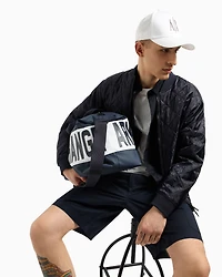 Regular fit T-shirt with blurred logo effect