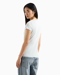 Slim fit T-shirt stretch cotton jersey