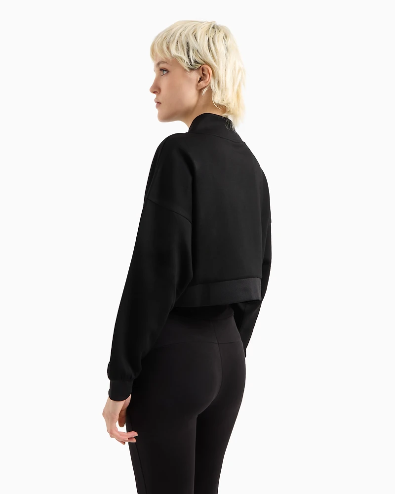 Lost Sound ASV cropped zip sweatshirt