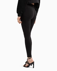 Stretch fabric leggings