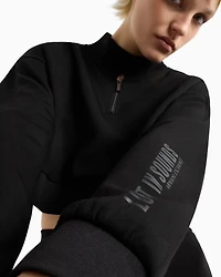 Lost Sound ASV cropped zip sweatshirt